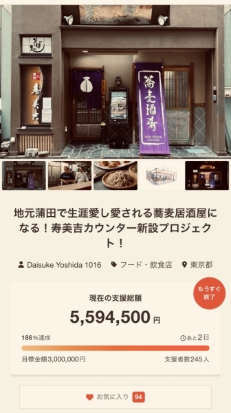 クラファン